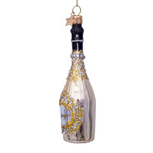 Ladda upp bild till gallerivisning, Ornament gold champagne bottle