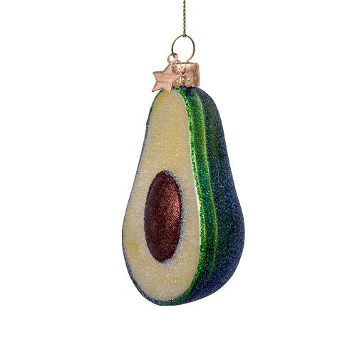 Ornament green avocado