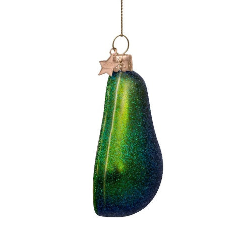 Ornament green avocado