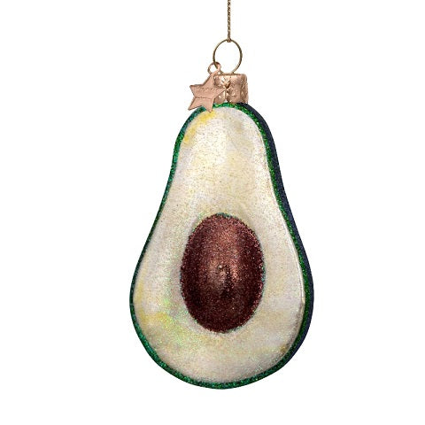 Ornament green avocado