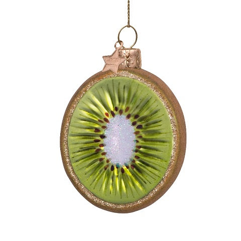 Ornament green kiwi