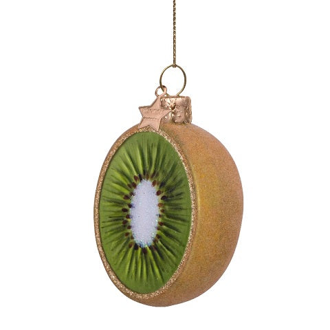 Ornament green kiwi