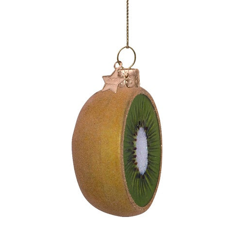 Ornament green kiwi