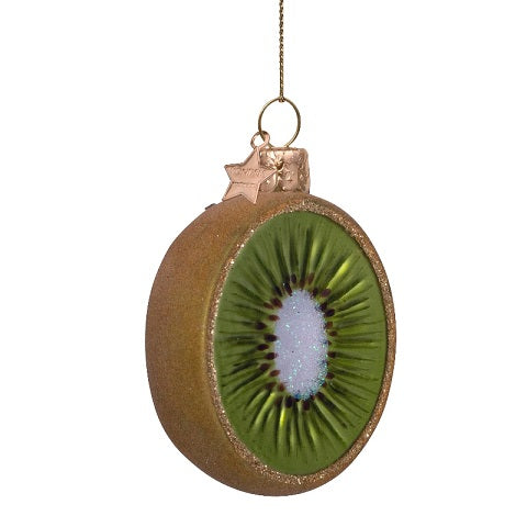 Ornament green kiwi