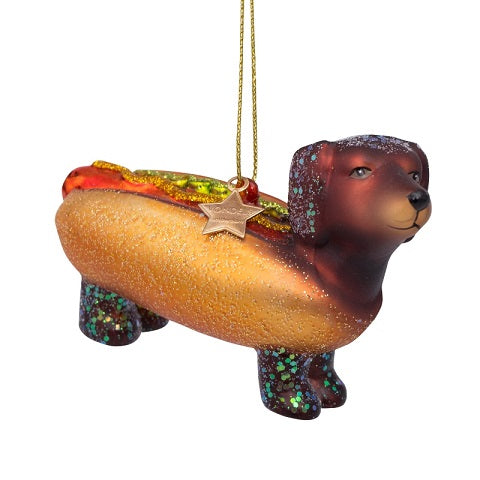 Ornament hotdog Dachshund