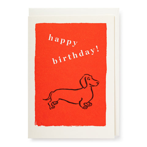 Kort, Birthday sausage dog