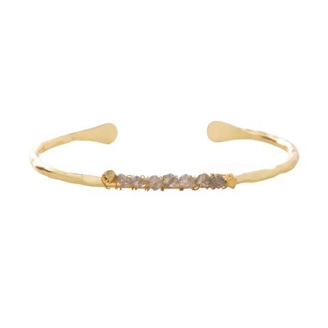 DEVOTED armband Labradorite guld