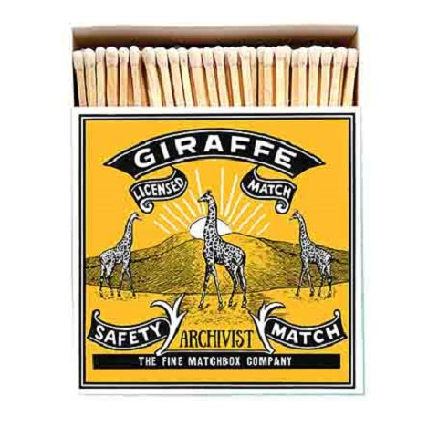 Giraffe tändstickor