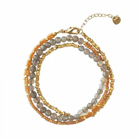 LOVING armband Labradorite