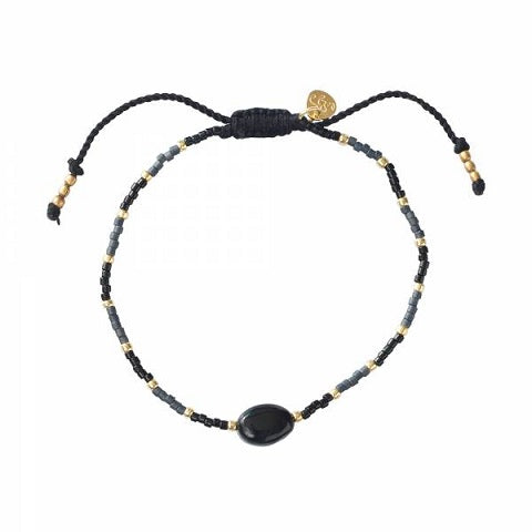 JOYFUL armband black onyx