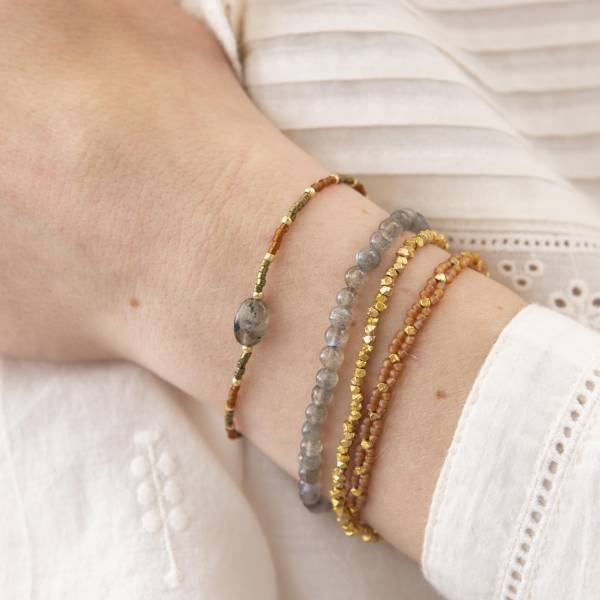 LOVING armband Labradorite
