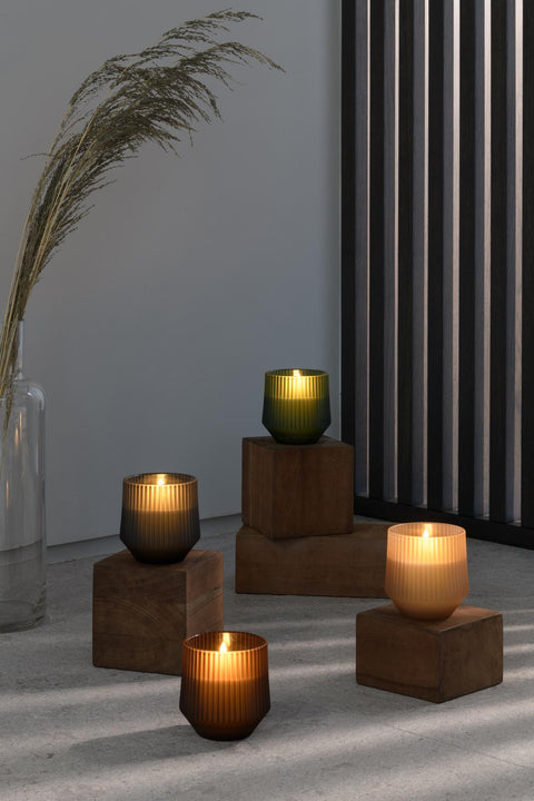 Scented Wax Glass Candle - AWAKEN