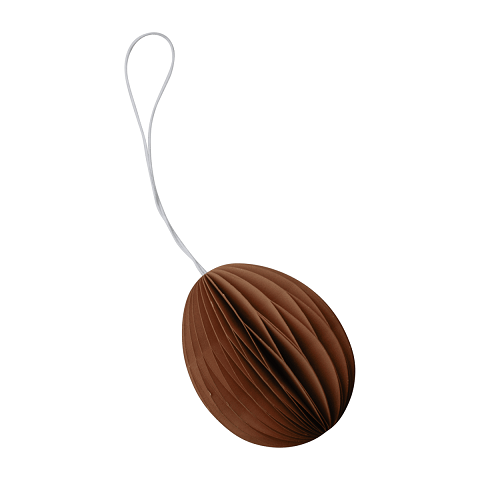 Terracotta dekorationsägg