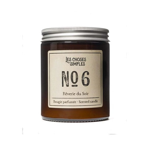 Doftljus Nr 6: "Rêverie du Soir" (Black Amber & Lavender)