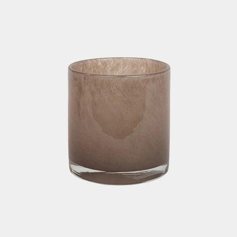 Nilla ljuslykta BRUNGRÅ