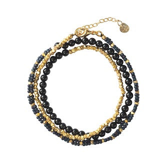 LOVING armband Black Onyx