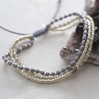 LOYAL armband smokey quartz