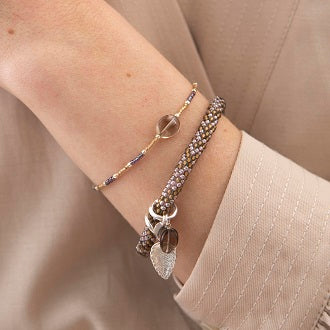 JOYFUL armband Labradorite Guld