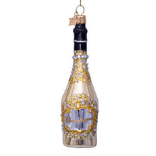 Ladda upp bild till gallerivisning, Ornament gold champagne bottle
