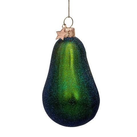 Ornament green avocado