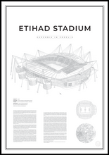 Ladda upp bild till gallerivisning, MANCHESTER CITY - ETIHAD STADIUM
