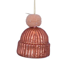 Ladda upp bild till gallerivisning, Ornament powder brown opal hat w/pompon
