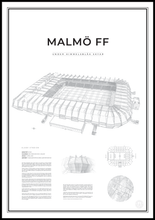 Ladda upp bild till gallerivisning, MALMÖ FF - ELEDA STADIUM
