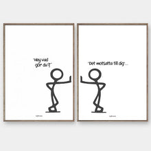 Ladda upp bild till gallerivisning, Stickmen - MOTSATT
