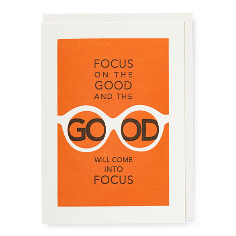 Kort, Focus on the good